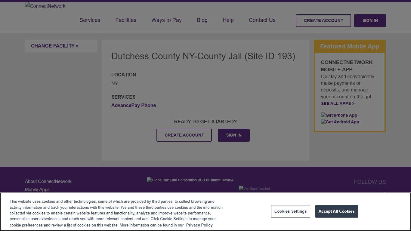 Dutchess County NY-County Jail ConnectNetwork